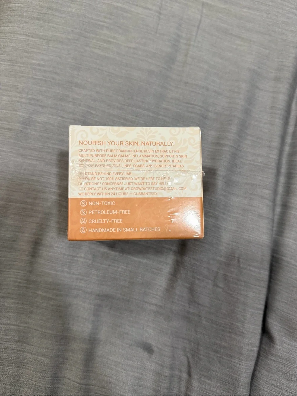 Frankincense Balm Moisturizer — Orange Cream